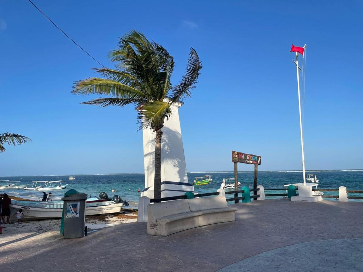 Hotel Casa Del Puerto Puerto Morelos Exterior foto